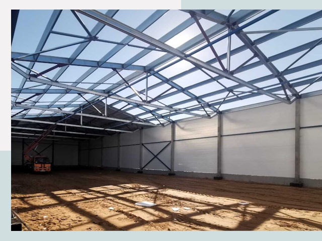 Строительство сенохранилищ в Кстово