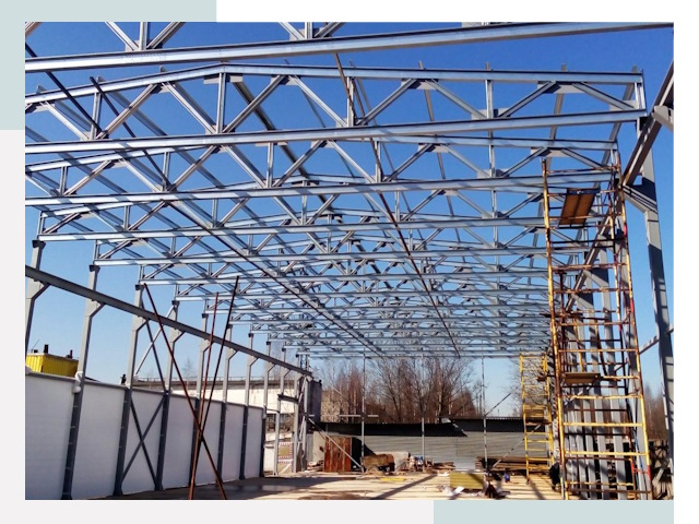 Строительство цехов в Кстово от 611 руб. под ключ