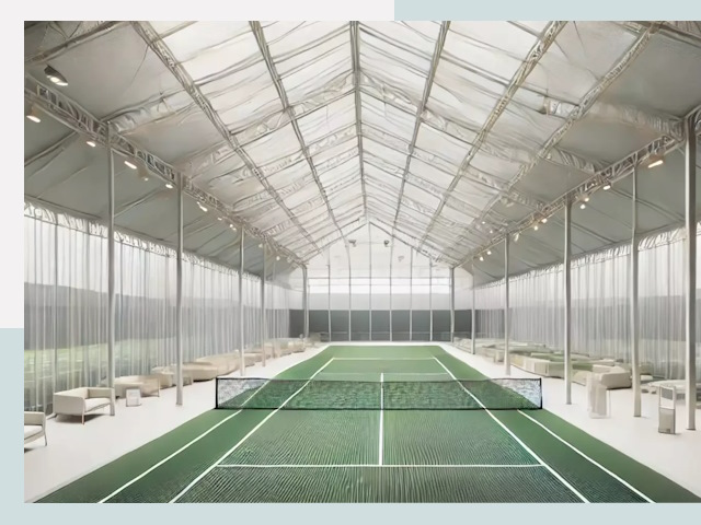 Строительство теннисных кортов в Кстово