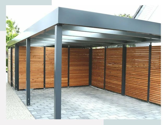 Навесы для парковки в Кстово