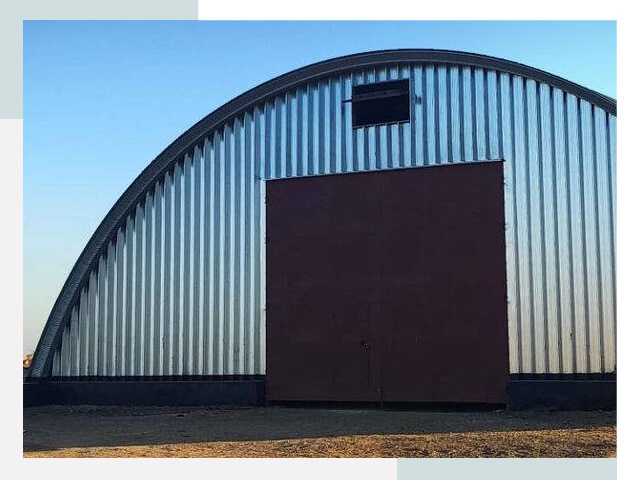 Бескаркасные ангары в Кстово