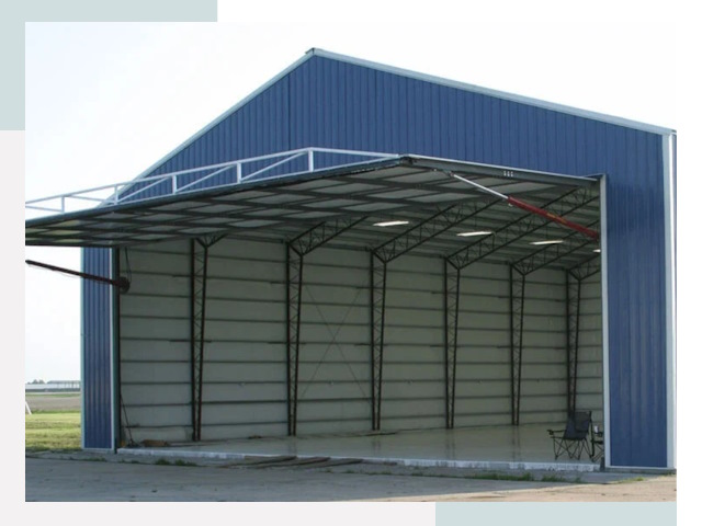 Прямо стенные ангары в Кстово