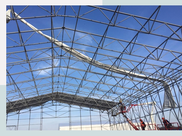 Шатровые ангары от 611 руб. в Кстово и Нижегородской области