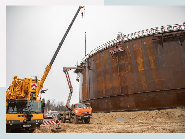 Монтаж резервуаров в Кстово от 611 руб. за м³