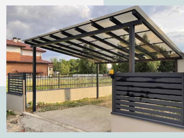 Металлические навесы в Кстово от 611 руб. за м²