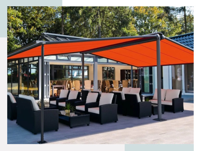 Навесы для кафе и ресторанов в Кстово