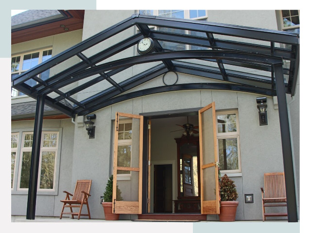 Козырьки металлические в Кстово