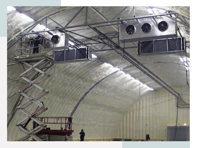 Оснащение ангаров в Кстово