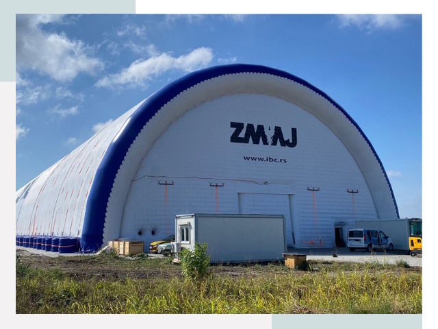 Брендирование ангаров в Кстово