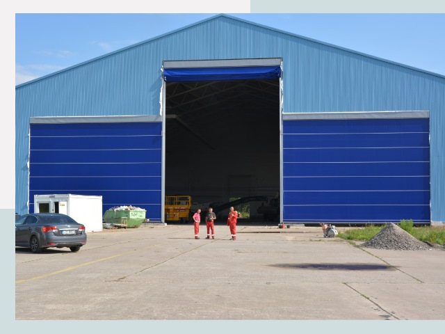 Ангарные ворота в Кстово от СтальСтрой-Ксв по цене 611 руб.