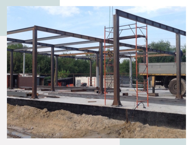 Фундамент для ангаров в Кстово