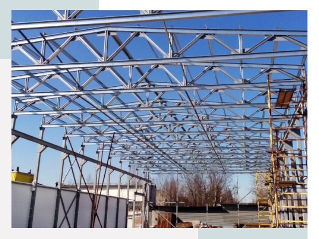 Металлокаркасы для складов в Кстово